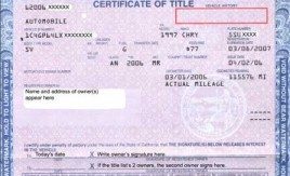 Si el vendedor no tiene el título original, se tiene que pedir un duplicado