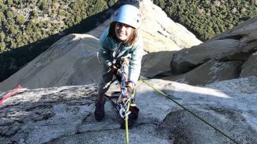 Selah Schneiter se convirtió en la escaladora más joven en llegar a la cima de la ruta "The Nose" en El Capitán.