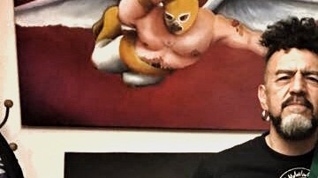 El músico y su banda Los Heavy Mex tocarán temas de su disco "Rudo". Foto: Siddhartha Naranjo