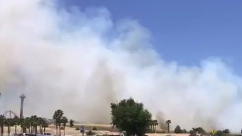 Six Flags incendio