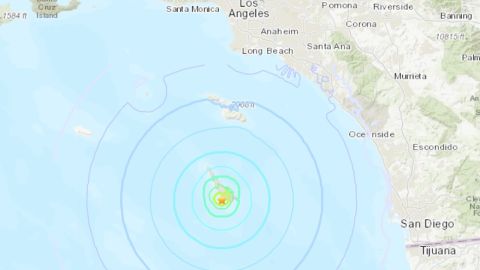 Los sismos se sintieron a las 3:47 y 7:32 a.m. hora local.