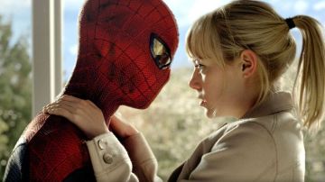 Andrew Garfield y Emma Stone en "The Amazing Spider-Man"