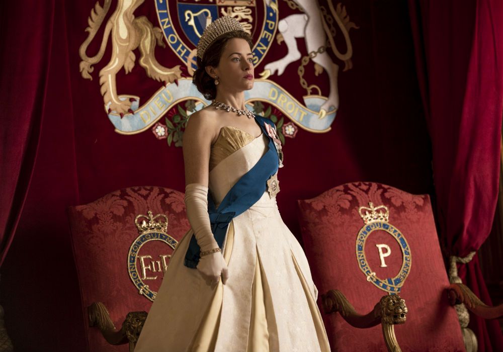 Claire Foy en "The crown"