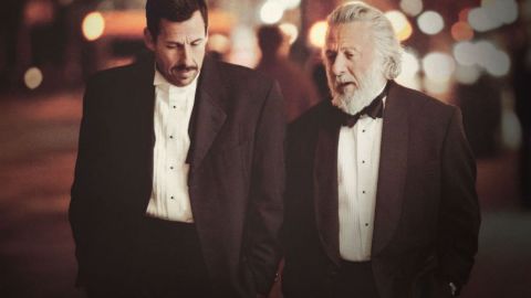 Adam Sandler y Dustin Hoffman en "The Meyerowitz Stories"