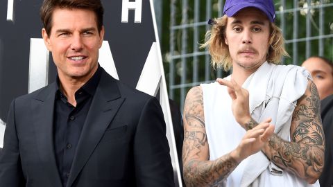 Tom Cruise y Justin Bieber