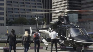 Helicóptero de Uber