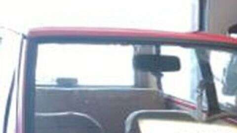 El auto fue importado desde Serbia en 1985