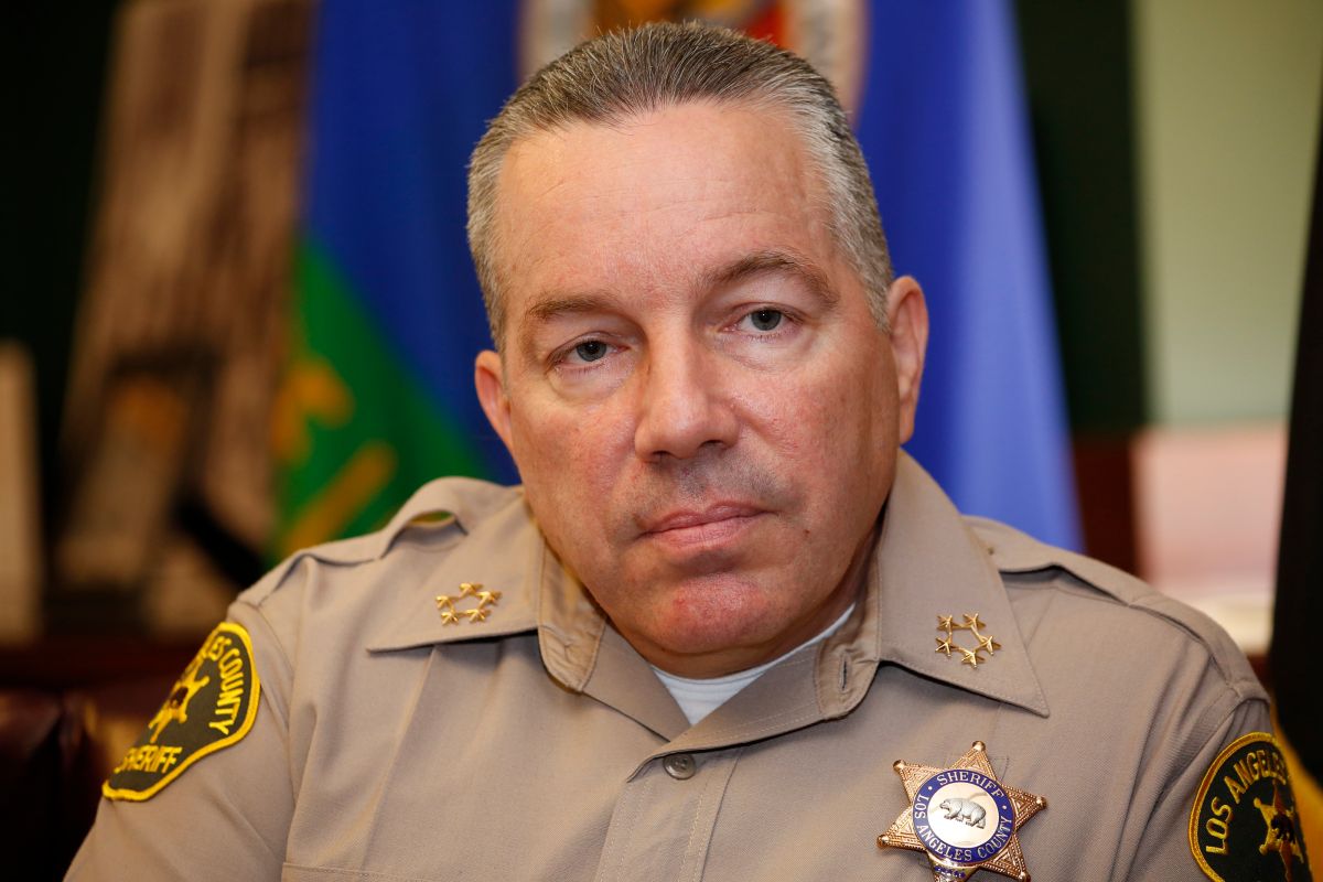 El sheriff angelino Alex Villanueva.