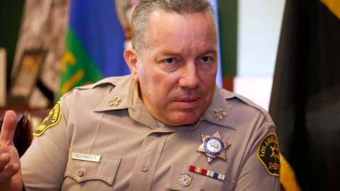 Alex Villanueva, jefe del sheriff de LA. (Aurelia Ventura/La Opinión)