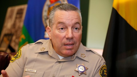 07/24/19 /LOS ANGELES/ Sheriff Alex Villanueva (Aurelia Ventura/La Opinión)