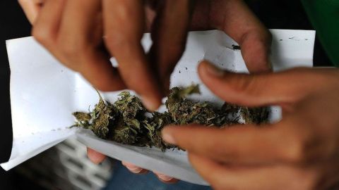 Capturan a sujetos con marihuana