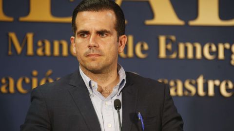 Ricardo Rosselló, gobernador de Puerto Rico.