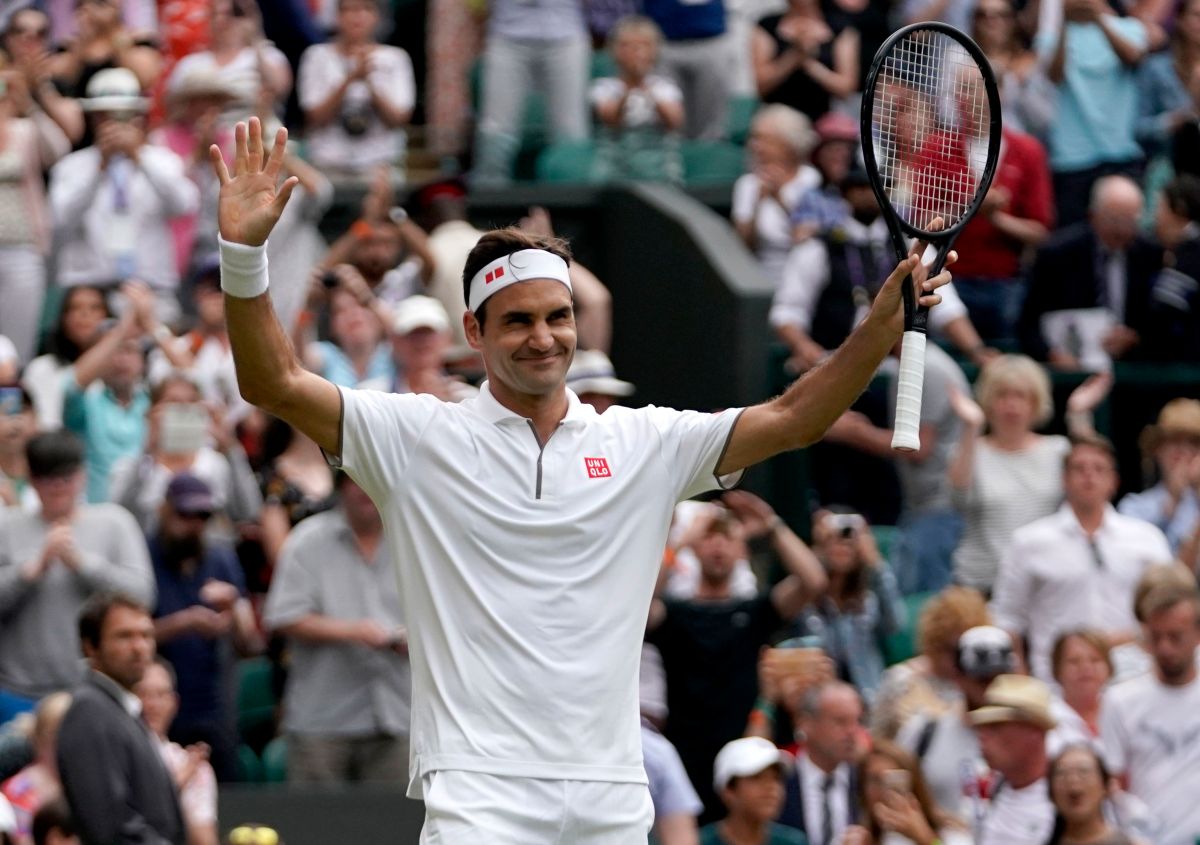 Federer igualó el récord de partidos ganados en hierba de Jimmy Connors