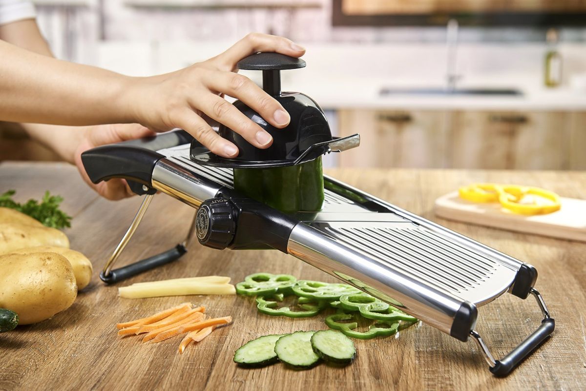 Cortador De Frutas Y Verduras 4 utensilios de cocina que te ayudarán a cortar tus frutas y verduras