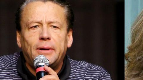 Alfredo Adame y Laura Zapata.