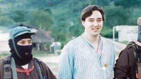 El presidente de México con el Subcomandante Marcos,