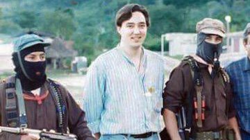 El presidente de México con el Subcomandante Marcos,