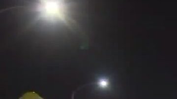 El incidente se presentó este lunes a las 10:30 p.m.