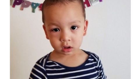 La policía estaba buscando al pequeño Sarbesh Gurung.