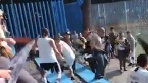 La trifulca fue compartida en redes sociales donde se hizo viral.