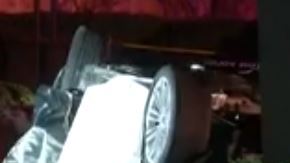 El hombre quedo atrapado y murió en la escena.