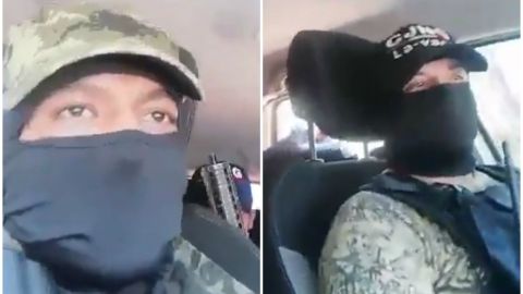 El videode los supuestos sicarios del CJNG en Ciudad de México trascendió en febrero pasado.