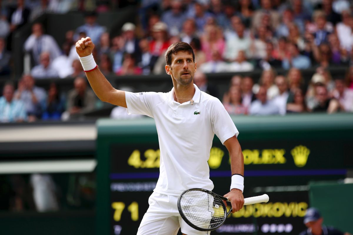 El serbio Novak Djokovic consiguió su quinto título de Wimbledon en 2019.