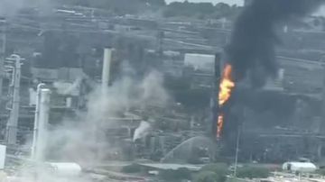 La explosión en la planta de Exxon Mobil Olefins en Baytown.