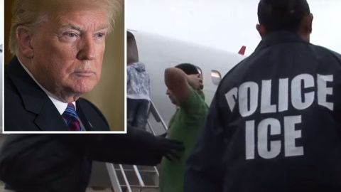 El presidente Trump busca aumentar las deportaciones.