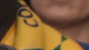 Neymar durante la final de la Copa América.