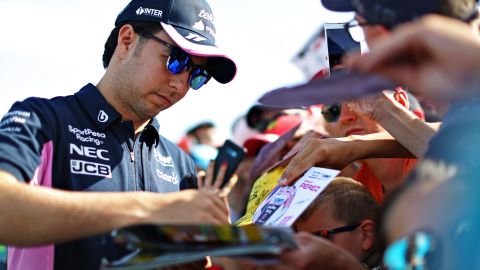 Checo Pérez es fiel seguidor de las Águilas del América.