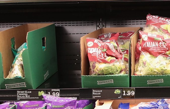 Salario mínimo Comprar verduras