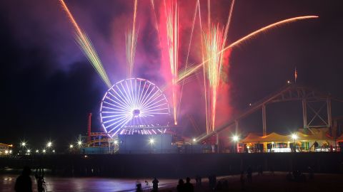 Santa Monica Fuegos artificiales