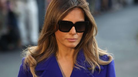 La primera dama Melania Trump.