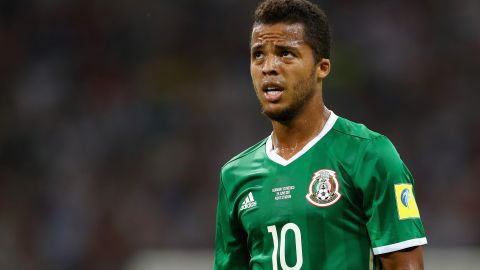 SOCHI, RUSSIA - JUNE 29:  Giovani Dos Santos, ha pasado sin pena ni gloria con sus equipos y también con la Selección Nacional, es hora de aceptarlo.  (Photo by Dean Mouhtaropoulos/Getty Images)
