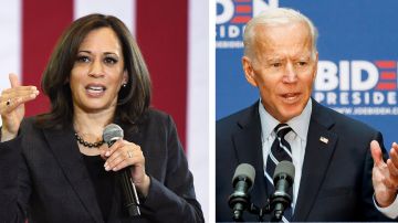 Kamala Harris y Joe Biden participaron en el segundo debate.