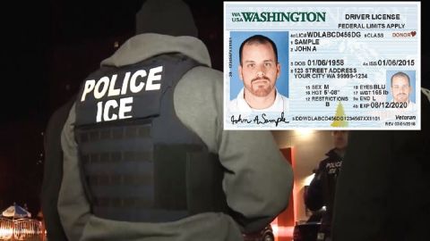 ICE solicitó al estado de Washington revisar la base de datos de licencias, pero no quedó claro si ese Gobierno aceptó.