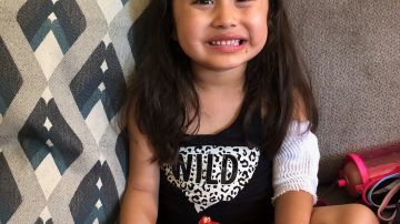 Eliana Rose Lara, de 4, años tiene un tumor incurable y los doctores le dan menos de un año de vida. (Yvette Lara)