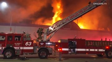 Incendio en Culver City