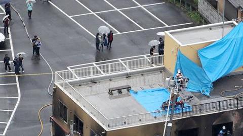 Incendio en los estudios Kyoto Animation