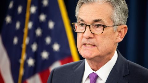 El presidente de la Fed, Jerome Powell.