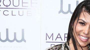 Kourtney Kardashian.