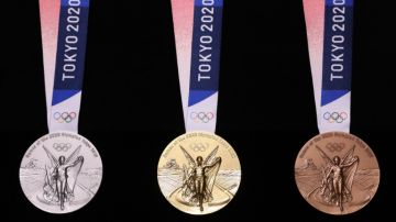Estas son las medallas de los próximos Juegos Olímpicos de Tokyo 2020.