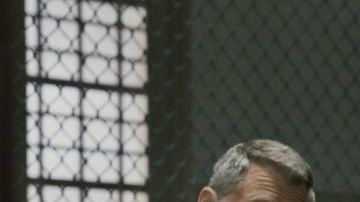 Holt McCallany y Jonathan Groff en "Mindhunter"