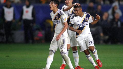 El mexicano Uriel Antuna fue una de las grandes figuras de México en la Copa Oro, pero milita en el Galaxy de Los Angeles.