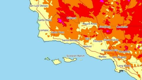 Se espera que las altas temperaturas para el sábado suban a 105-110 grados sobre el valle de Antelope.