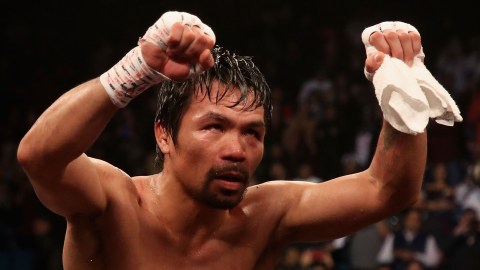 Manny Pacquiao es un auténtico guerrero del ring y sigue demostrándolo a los 40 años de edad.