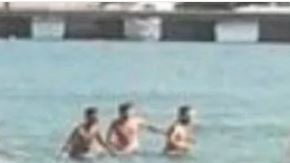 Los turistas creyeron que se trataba de un tiburón.