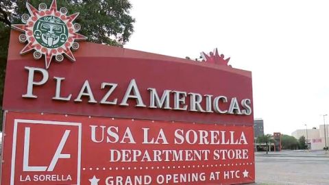 PlazAmericas Mall en Sharpstown.