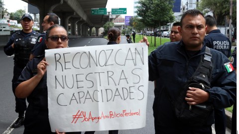 Loa agentes federales piden respeto a su antiüedad.